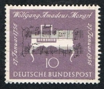 Stamps : Europe : Germany :  DEUTSCHE BUNDESPOST-AMADEUS MOZART