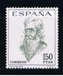 Stamps Spain -  Edifil  1758  Literatos Españoles.  Centenario de su nacimiento.  