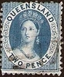 Stamps : Europe : United_Kingdom :  Clásicos - Queensland