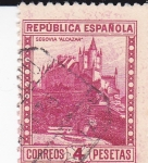 Stamps Spain -  Alcázar de Segovia       (I)