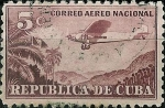 Sellos de America - Cuba -  Avión