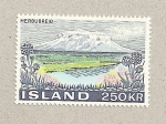 Sellos de Europa - Islandia -  Monte Herdubreld
