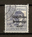 Stamps : Europe : Germany :  Alemania Oriental / Ocupacion Sovietica.