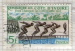 Stamps Ivory Coast -  10 Jeux D'Abidjan