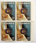 Stamps Colombia -  Club Rotario