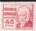 Stamps Spain -  Pablo Iglesias    (I)