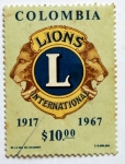 Stamps Colombia -  Club de Leones