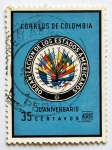 Sellos del Mundo : America : Colombia : OEA