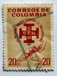 Stamps : America : Colombia :  El Mundo Unido Contra el Paludismo