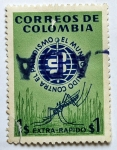 Sellos de America - Colombia -  El Mundo Unido Contra el Paludismo