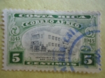 Stamps Costa Rica -  Centenario del  Hospital San Juan de Dios 1845-1945