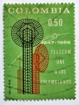 Stamps Colombia -  Telecom