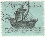 Stamps Poland -  BARCO ANTIGUO