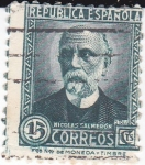 Sellos de Europa - Espaa -  Nicolás Salmerón          (I)