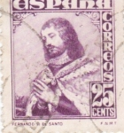 Stamps Spain -  Fernando III 