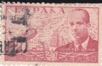 Stamps Spain -  Juan de la Cierva,  autogiro sobrevolando Madrid    (I)