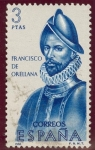 Stamps : Europe : Spain :  1965 Forjadores de América. Francisco de Orellana - Edifil:1684
