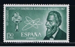 Stamps Spain -  Edifil  1790  VIII Congreso Latino y I Euro-pero de Radiología en Barcelona.  