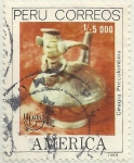 Stamps Peru -  CIRUGIA PRECOLOMBINA
