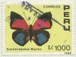 Stamps Peru -  SARDANAPALUS - MACHO