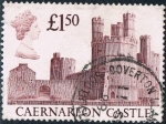Stamps Europe - United Kingdom -  CASTILLOS INGLESES. CAERNARFON CASTLE (GALES). M 1175