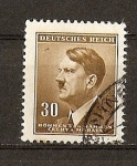 Stamps Germany -  Efigie de Hitler./ Offset.