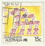 Stamps Australia -  CONVIVENCIA