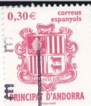 Stamps : Europe : Andorra :  Escudo Andorrano