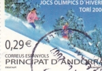 Sellos del Mundo : Europa : Andorra : Jocs Olímpics D´Hivern Torí 2006- Esquí Alpí
