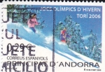 Sellos de Europa - Andorra -  Jocs Olímpics D´Hivern Torí 2006- Esquí Alpí