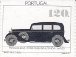 Sellos del Mundo : Europa : Portugal : Mercedes Benz 770  1938 -Museo del Automovil Antiguo