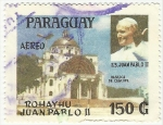 Sellos de America - Paraguay -  ROHAYHU JUAN PABLO II