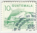 Stamps Guatemala -  CENTRO CULTURAL MIGUEL ANGEL ASTURIAS
