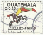 Stamps Guatemala -  UNIVERSITARIOS ' 90  CENTROAMERICANOS Y DEL CARIBE