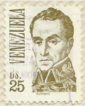 Stamps Venezuela -  SIMON BOLIVAR