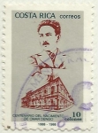Stamps Costa Rica -  CENTENARIO DEL NACIMIENTO DE OMAR DENGO 1888 - 1988