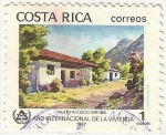 Stamps Costa Rica -  AÑO INTERNACIONAL DE LA VIVIENDA