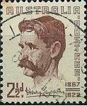 Stamps Australia -  Henry Lawson