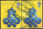 Stamps United Kingdom -  25 ANIV. DE LOS PREMIOS DE LA REINA A LA EXPORTACIÓN Y LOS LOGROS TECNOLÓGICOS. M 1266-67