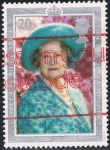 Sellos de Europa - Reino Unido -  90º CUMPLEAÑOS DE LA REINA MADRE. RETRATO RECIENTE. M 1275