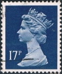 Stamps United Kingdom -  ISABEL II TIPO MACHIN 1990. M 1284