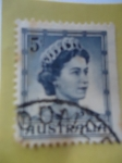 Stamps Australia -  Reina  Isabel  