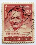 Sellos de America - Colombia -  El Hombre mas Viejo del Mundo