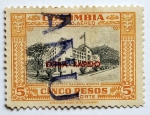 Stamps Colombia -  Biblioteca Nacional de Bogota