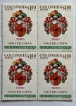 Stamps Colombia -  Toro Valle del Cauca