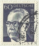Stamps Germany -  GUSTAV HEINEMANN