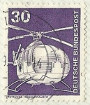 Stamps : Europe : Germany :  HELICOPTERO