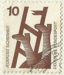 Stamps Germany -  PREVENCION DE ACCIDENTES