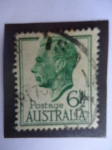 Stamps Australia -  Jorge  VI