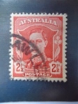 Stamps Australia -  Rey Jorge VI